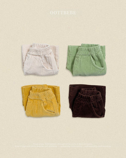 oottbebe cozy corduroy pants (65-115cm)