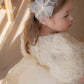 OREN shiny organza pleated hairband