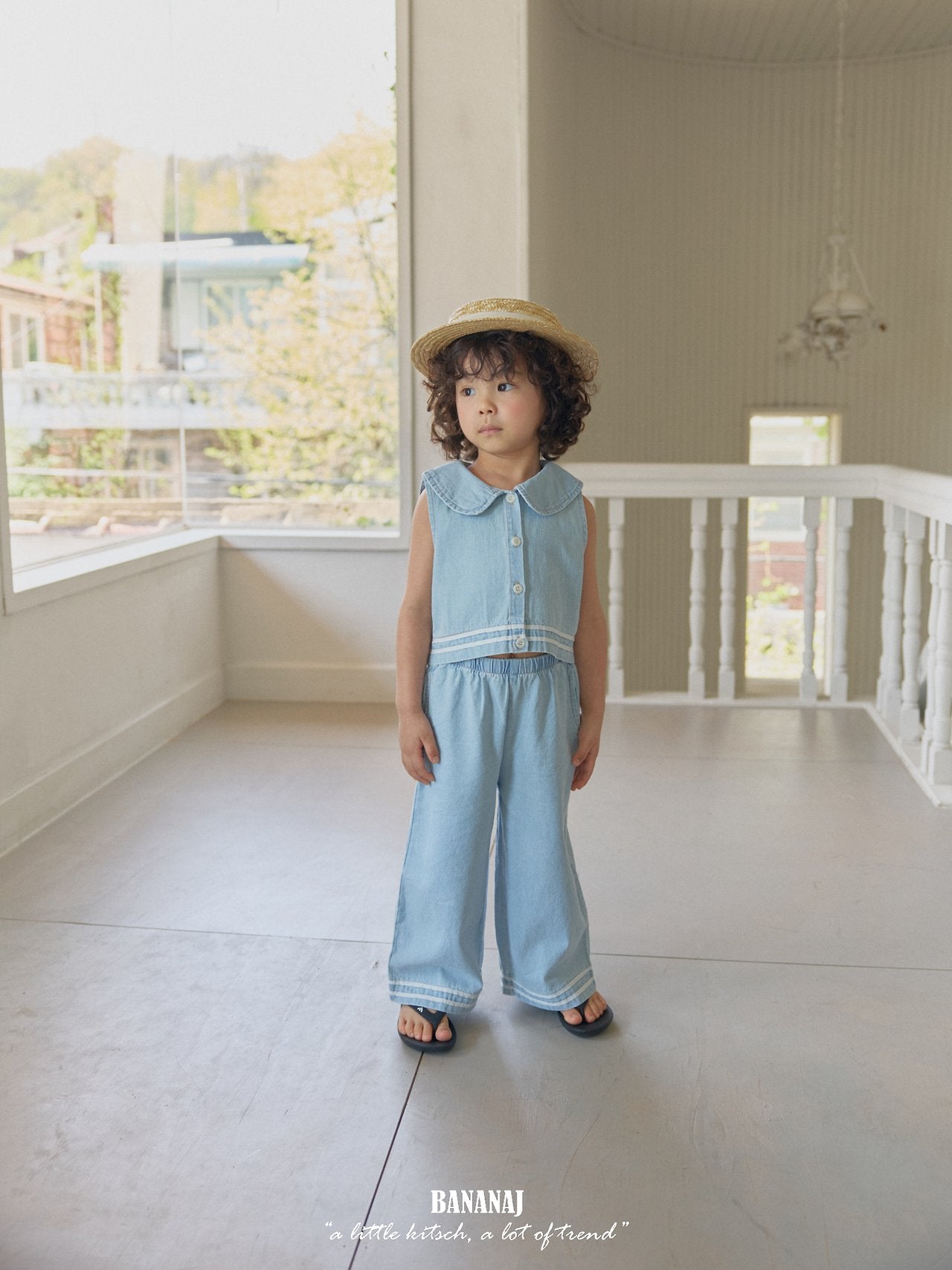 BANANAJ sailor long pants (80-135cm)