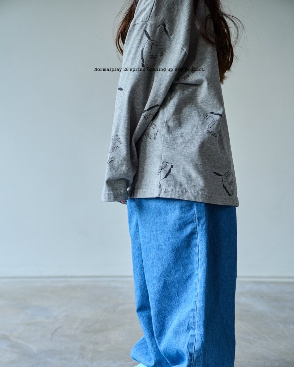 normalplay profit denim pants (75-140cm)