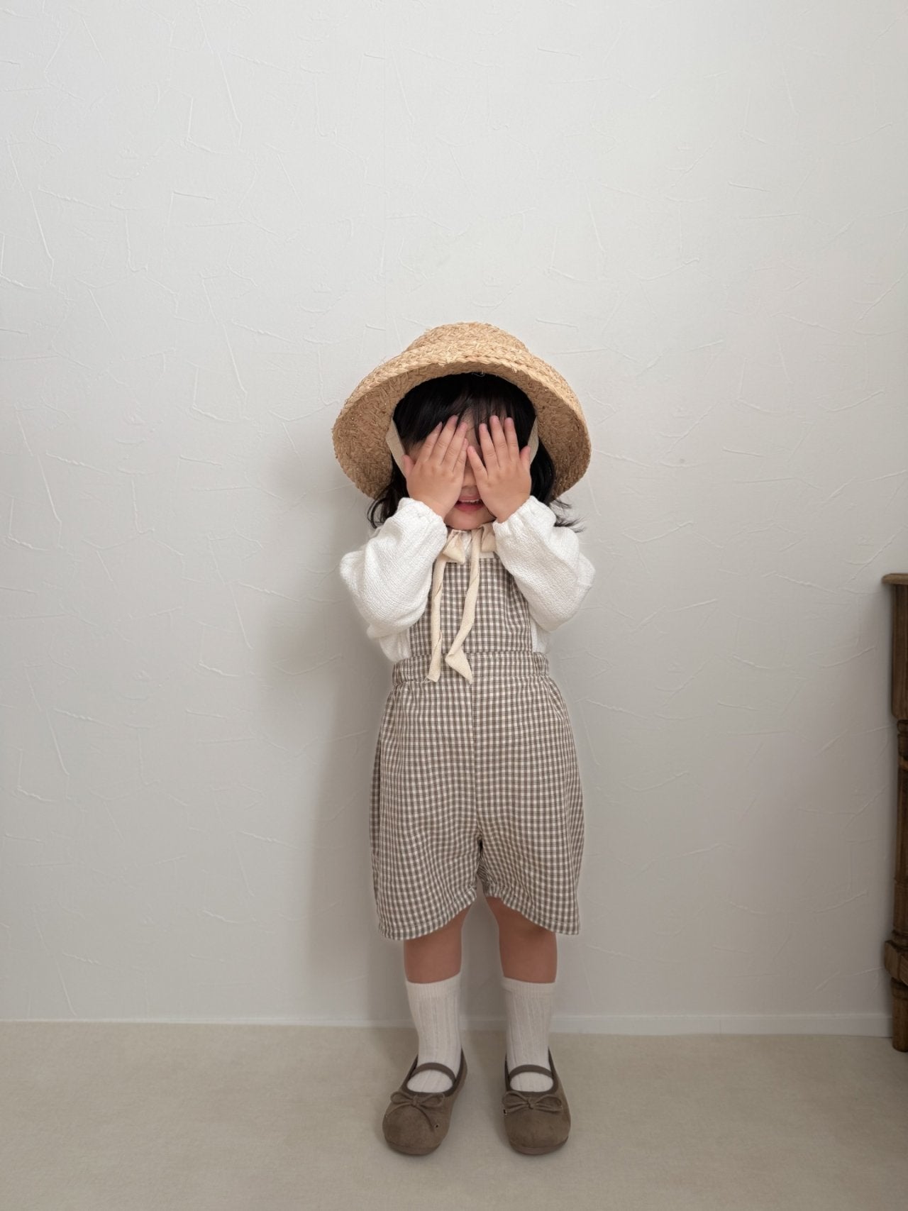 mimi market lucky suspender pants (75-90cm)