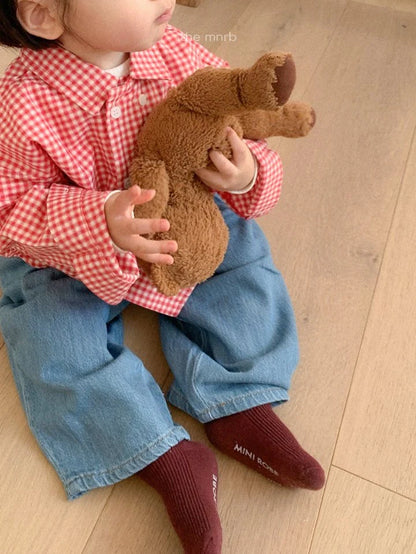 minirobe Turtle pintuck denim (70-110cm)