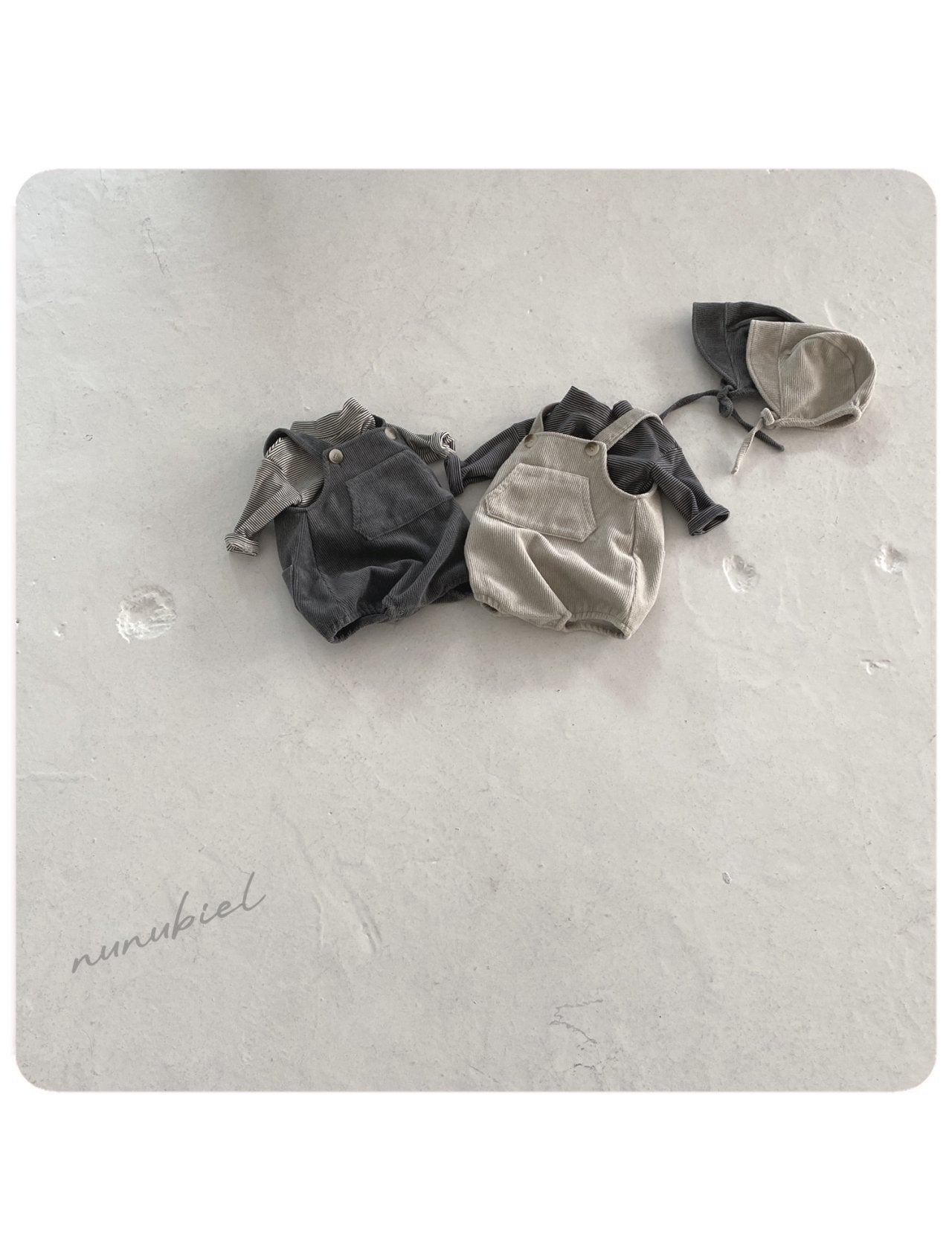 nunubiel bebe stripe turtleneck (3-18m)