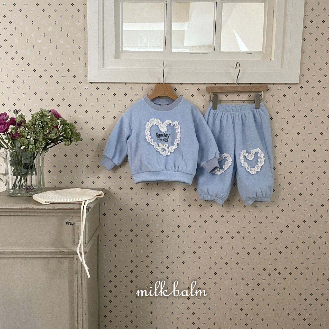 milkbalm heart pants (75-125cm)