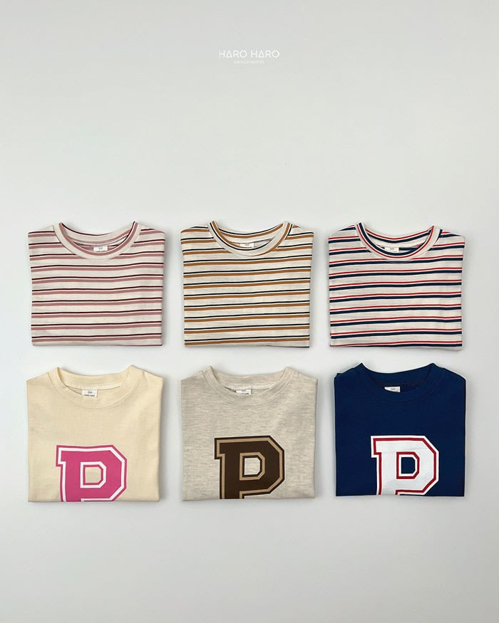 HAROHARO 1+1 point logo tee (85-140cm)