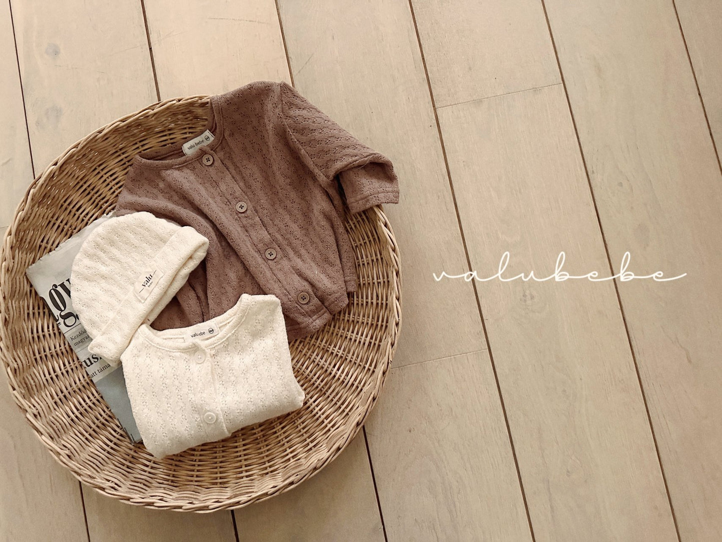 valubebe ale jacquard cardigan (6-24m)