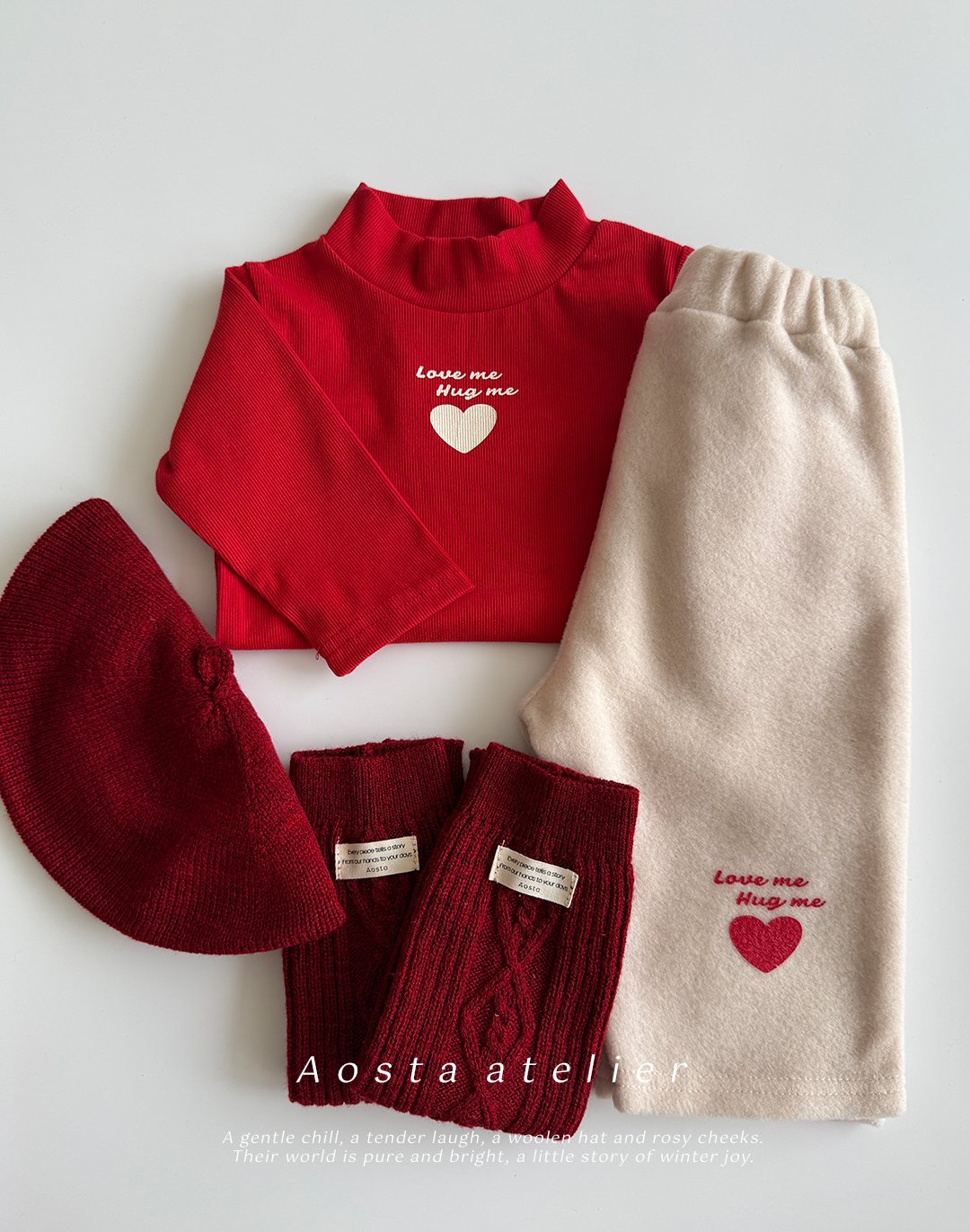 Aosta love me turtleneck (~70-115cm)