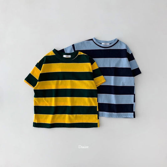 Dsaint 寬寬條紋tee (80-148cm)