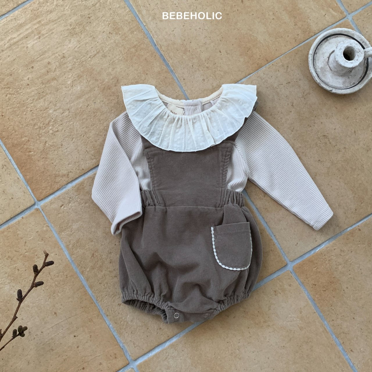 bebeholic raglan frill tee (Bebe 3-18m)