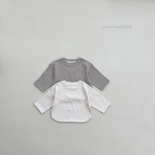 mimi market waffle rappa tee (bebe70-85cm)