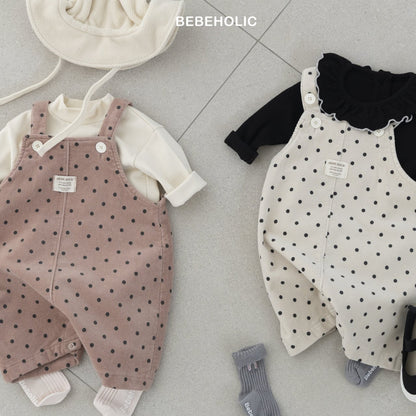 bebeholic rabbit suspender suit (6-18m)