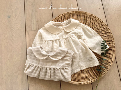 valubebe natural blouse (6-24m)