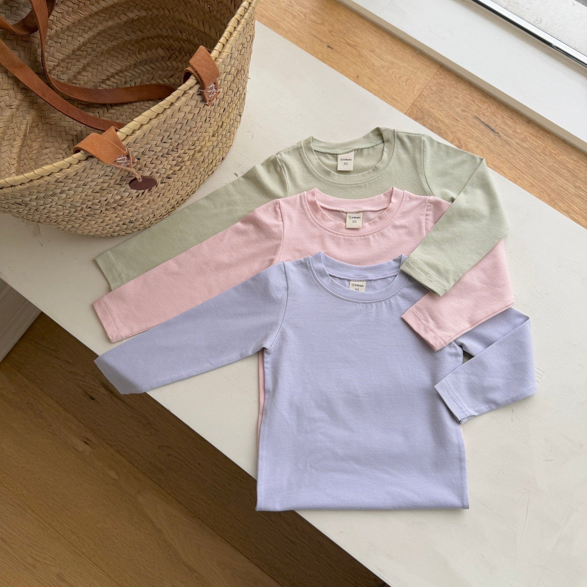 ninibello layered short sleeve set (80-130cm)