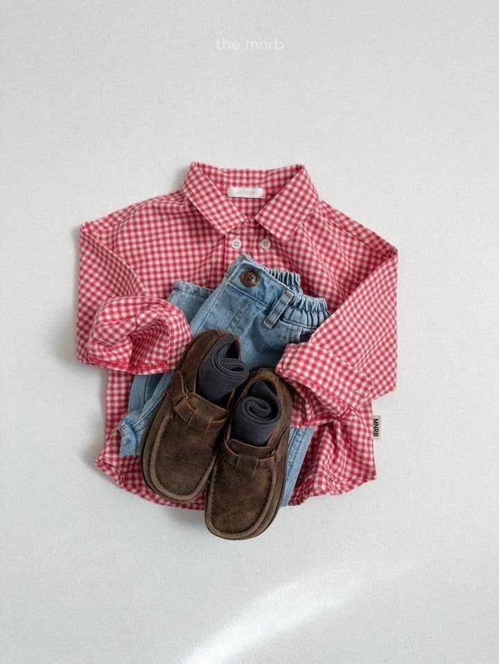 minirobe double collar shirt (70-110cm)