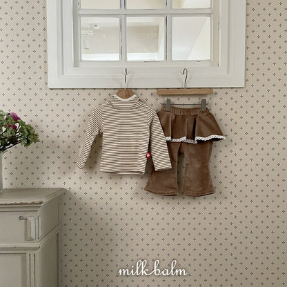 milkbalm border hood tee (75-125cm)