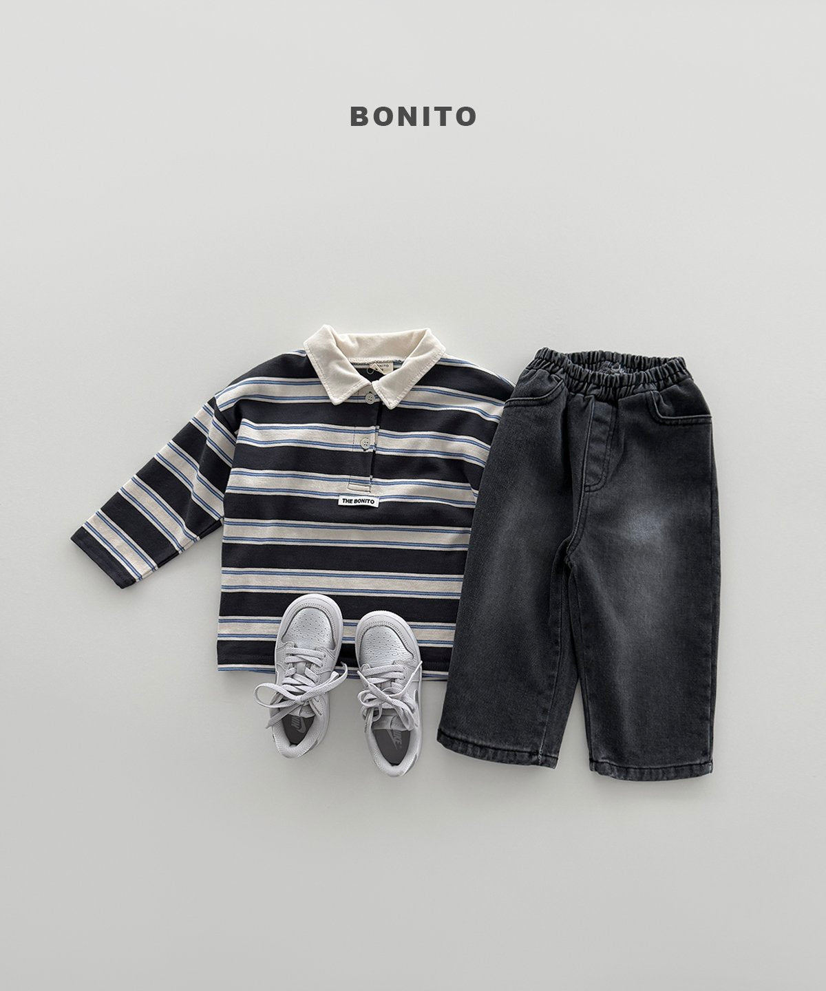 bonito st collar tee (~80-140cm)