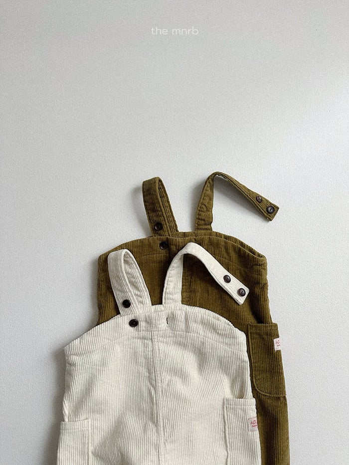 minirobe olive overalls (70-110cm)