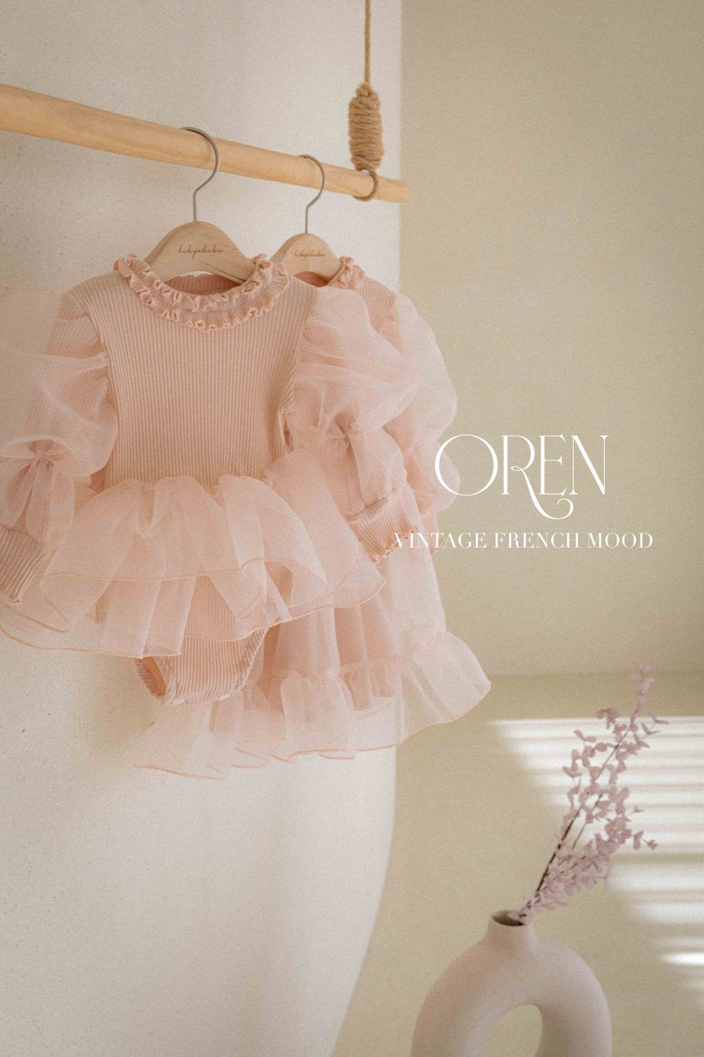 OREN beluka organza suit