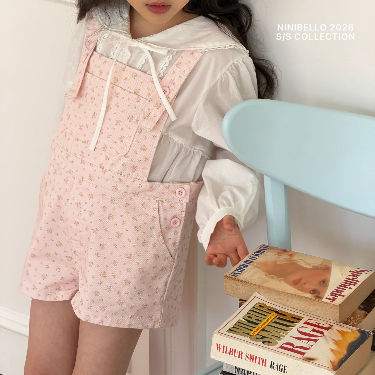 ninibello blooming overalls (80-130cm)