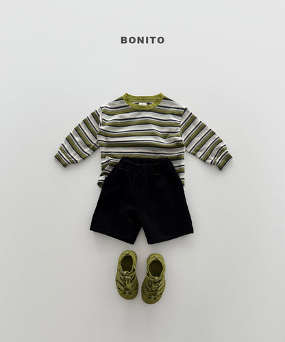 bonito track st shibori tee (~80-140cm)