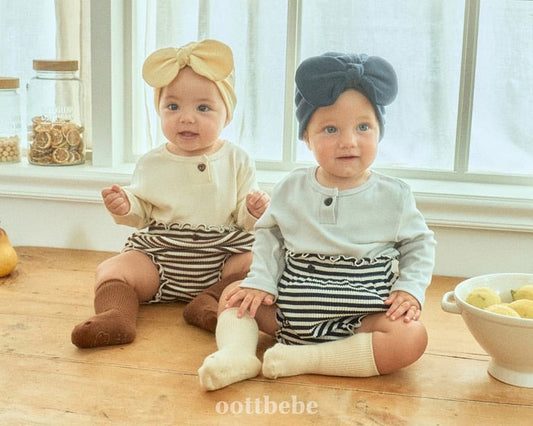 oottbebe papillon bloomer set(3-12m)