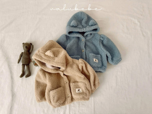 Valubebe 羊羔熊熊耳朵外套 (3-18m)