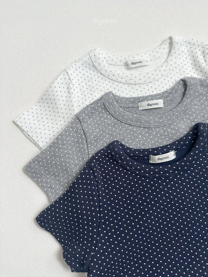 digreen emily dot tee (85-130cm)
