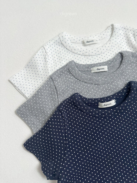 digreen emily dot tee (85-130cm)