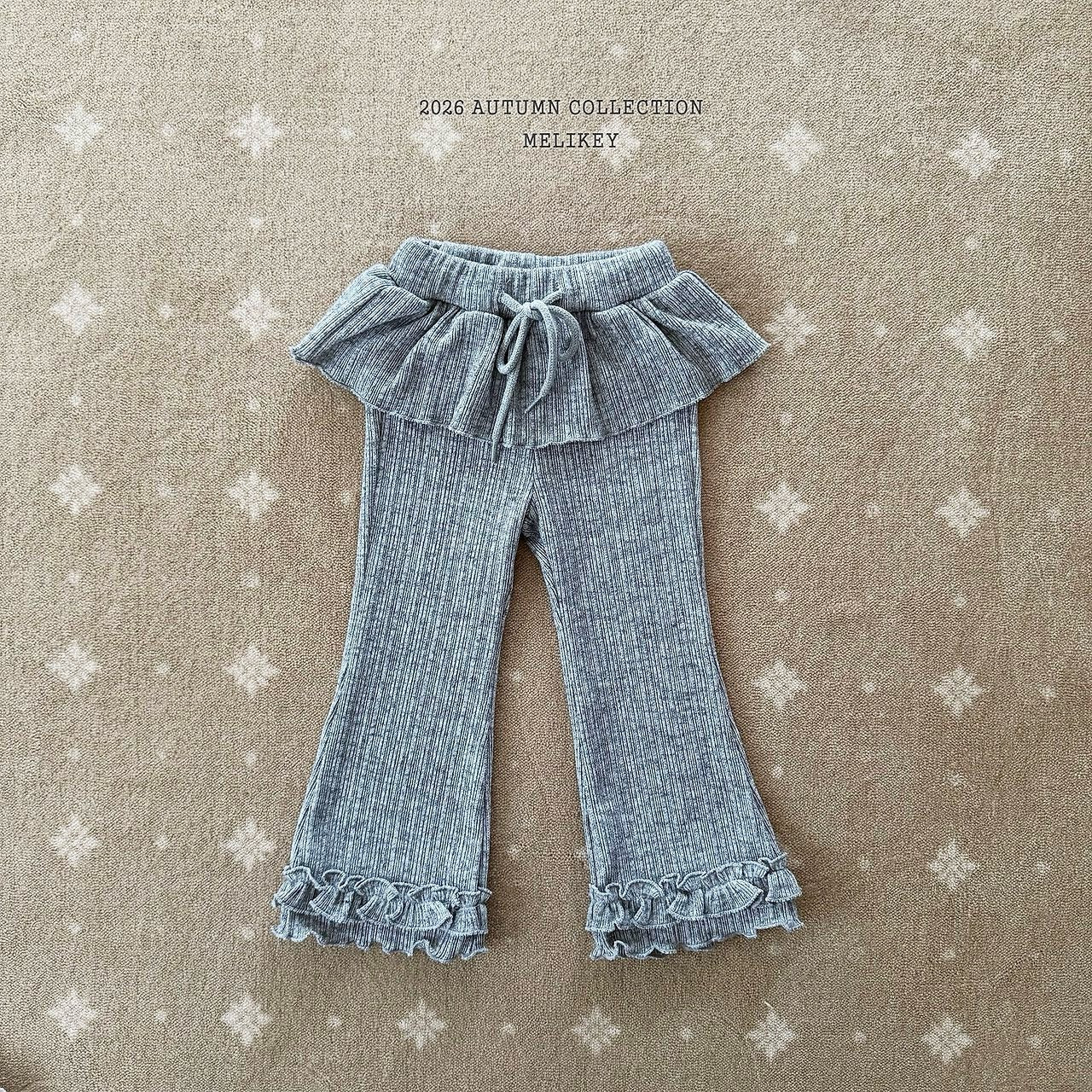 melikey vest frill bootcut (~80-140cm)