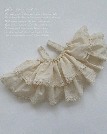 Aosta Lace Tiered Blouse