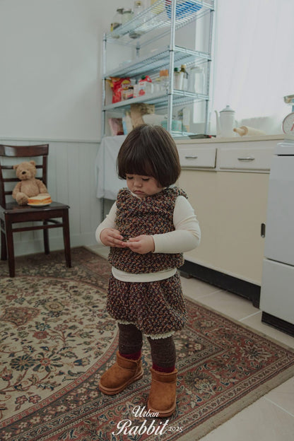 Urban Rabbit 毛圈混色織背心 (80-140cm)