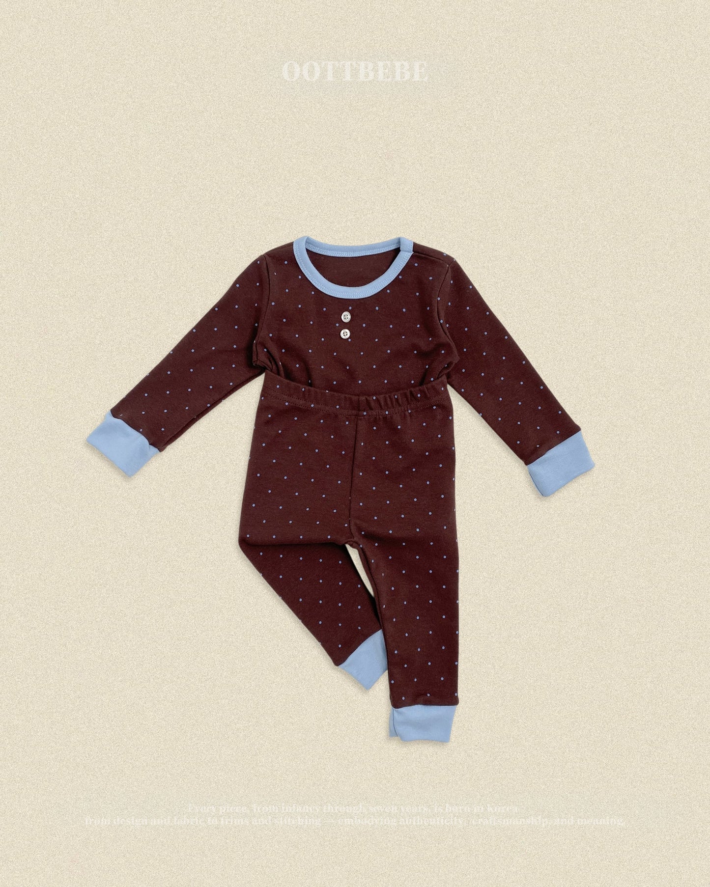oottbebe chouchou dot room wear (65-115cm)