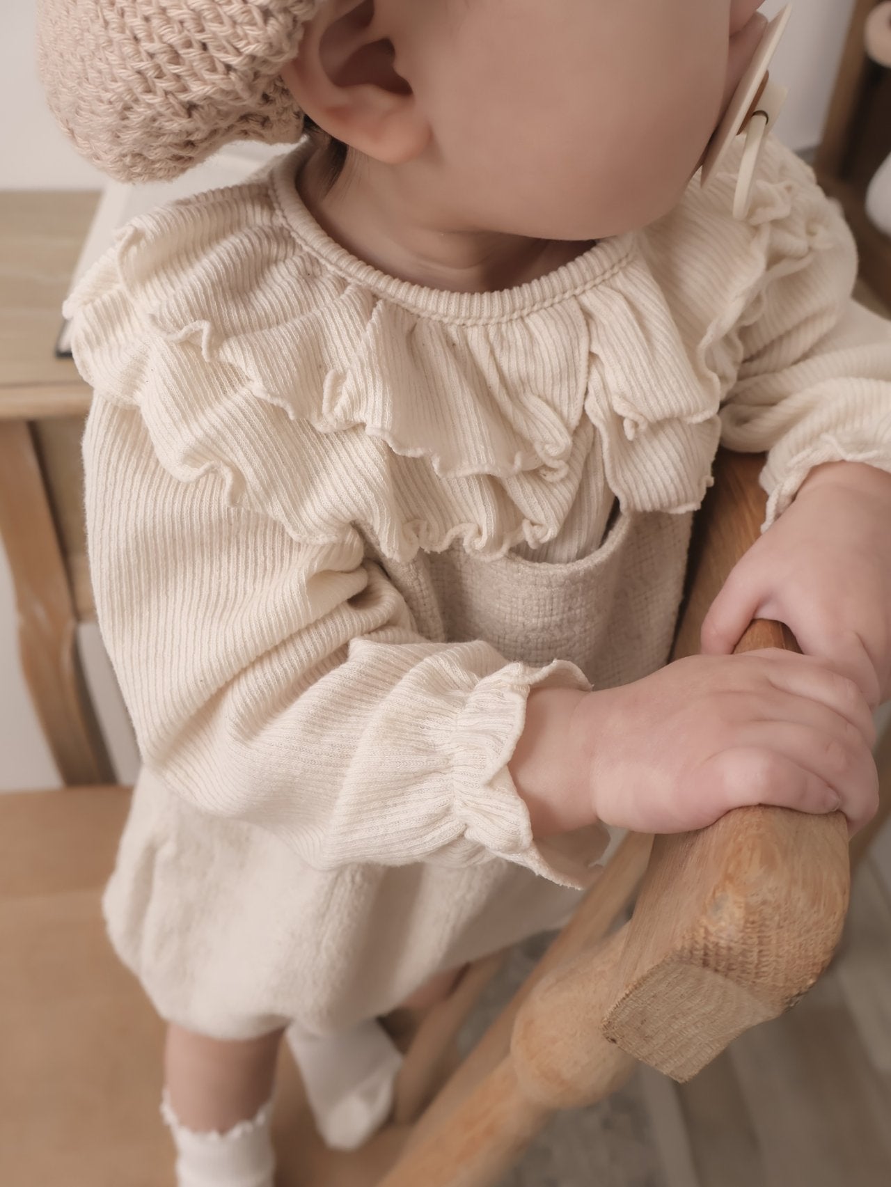 mimi market double collar tee (75-90cm)