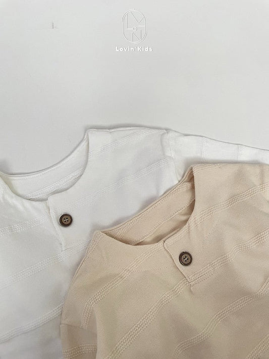 lovin one button tee (80-125cm)