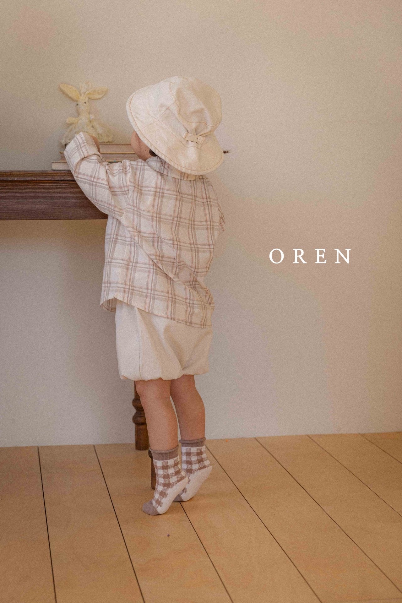 OREN laila check shirt (75-100)