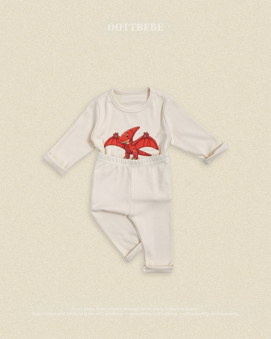 oottbebe robot dinosaurs room wear (65-115cm)