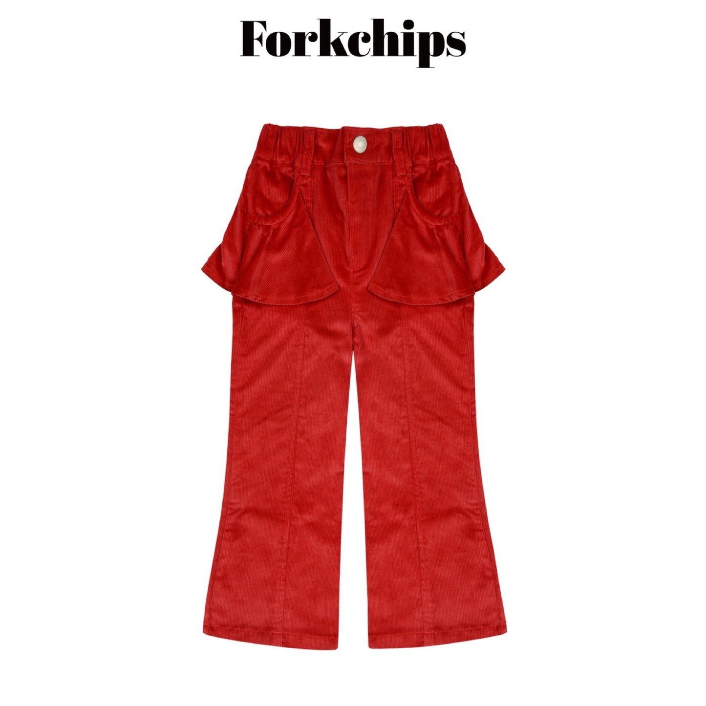 FORKCHIPS muffin flare pants (95-160cm)