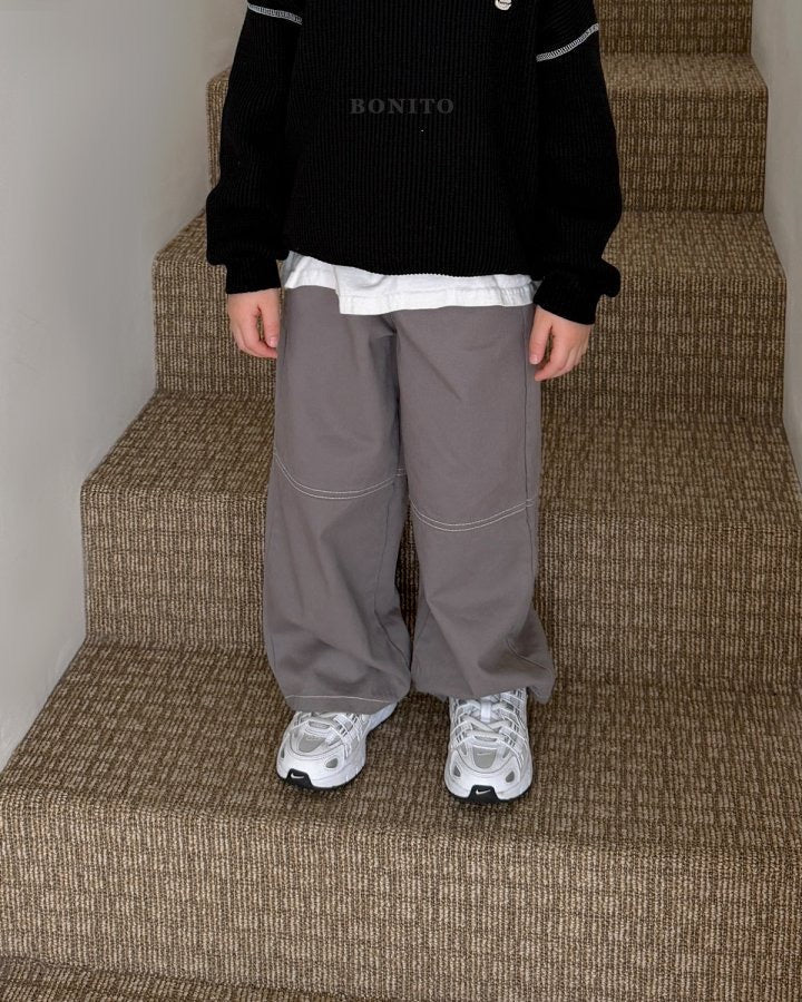 Bonito Knee Seam Pants (~80-140cm)