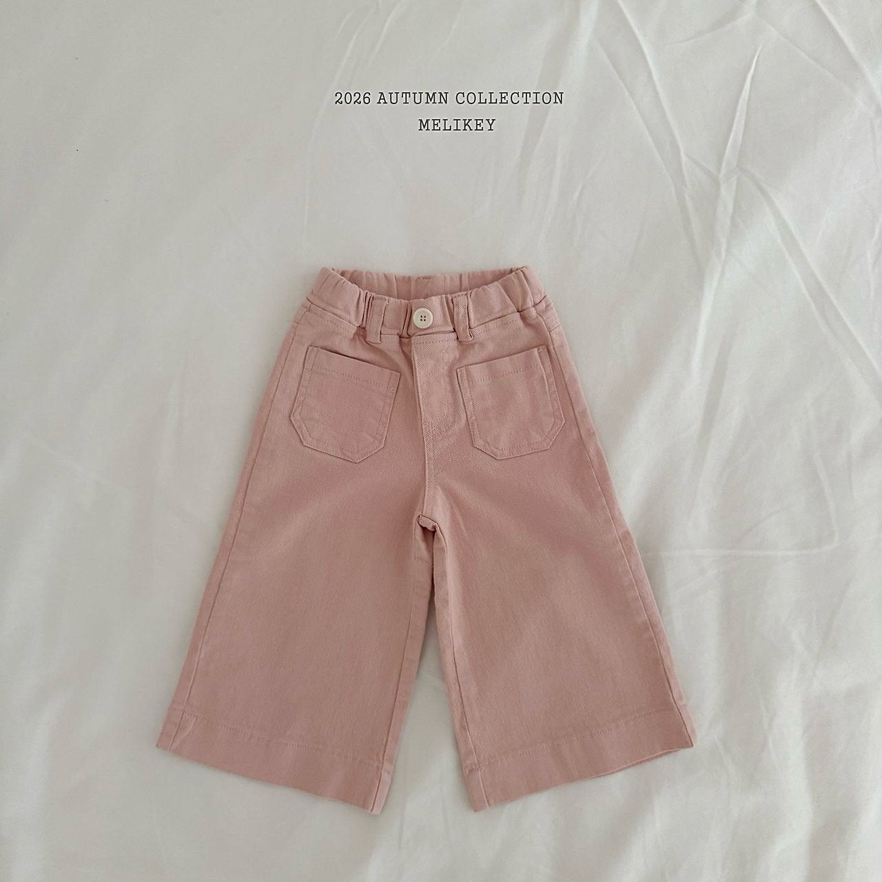melikey cotton wide pants (~80-140cm)