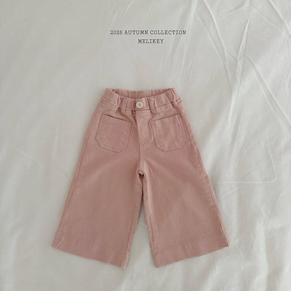 melikey cotton wide pants (~80-140cm)