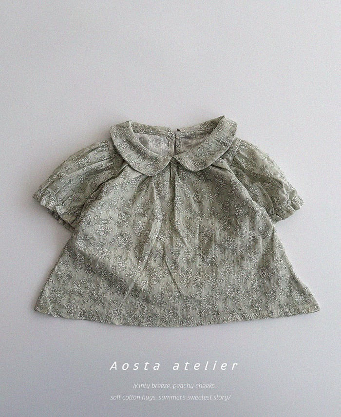 aosta collar blouse (70-110cm)