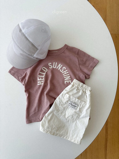 Digreen hello sunshine tee (85-130cm)