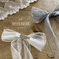 OREN organza long ribbon hair clip