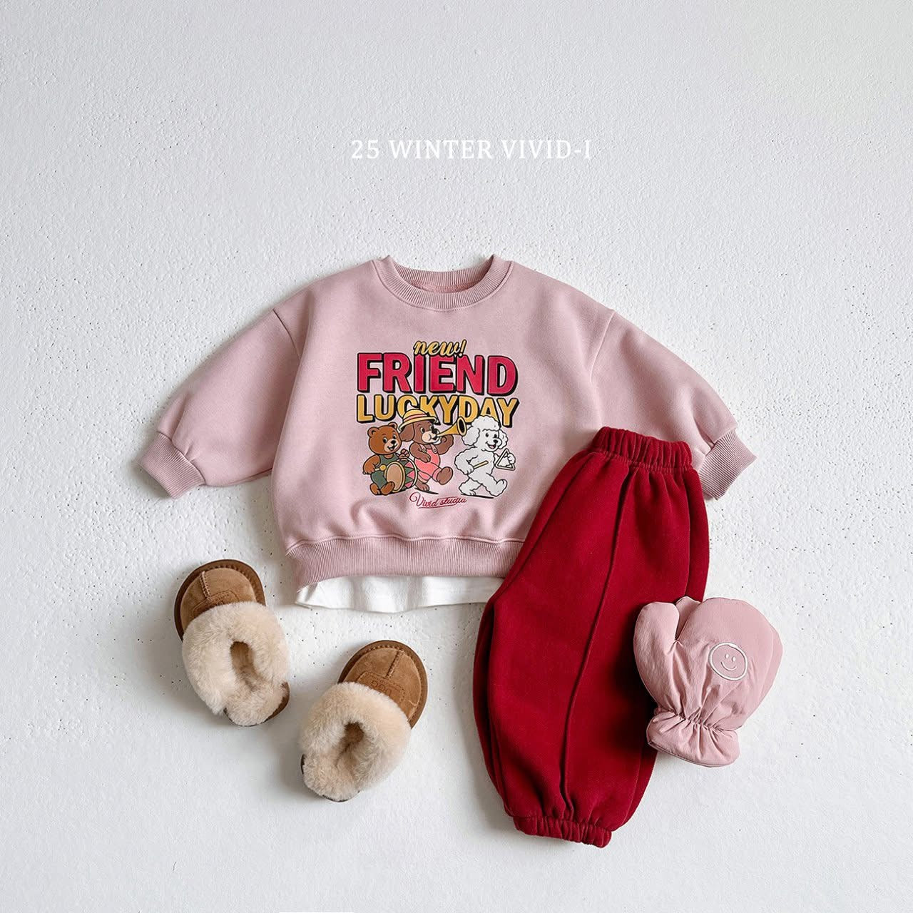 Vivid 狗狗熊熊上衣 (75-135cm)