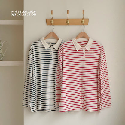 ninibello bread and rice cake collar tee(adult)