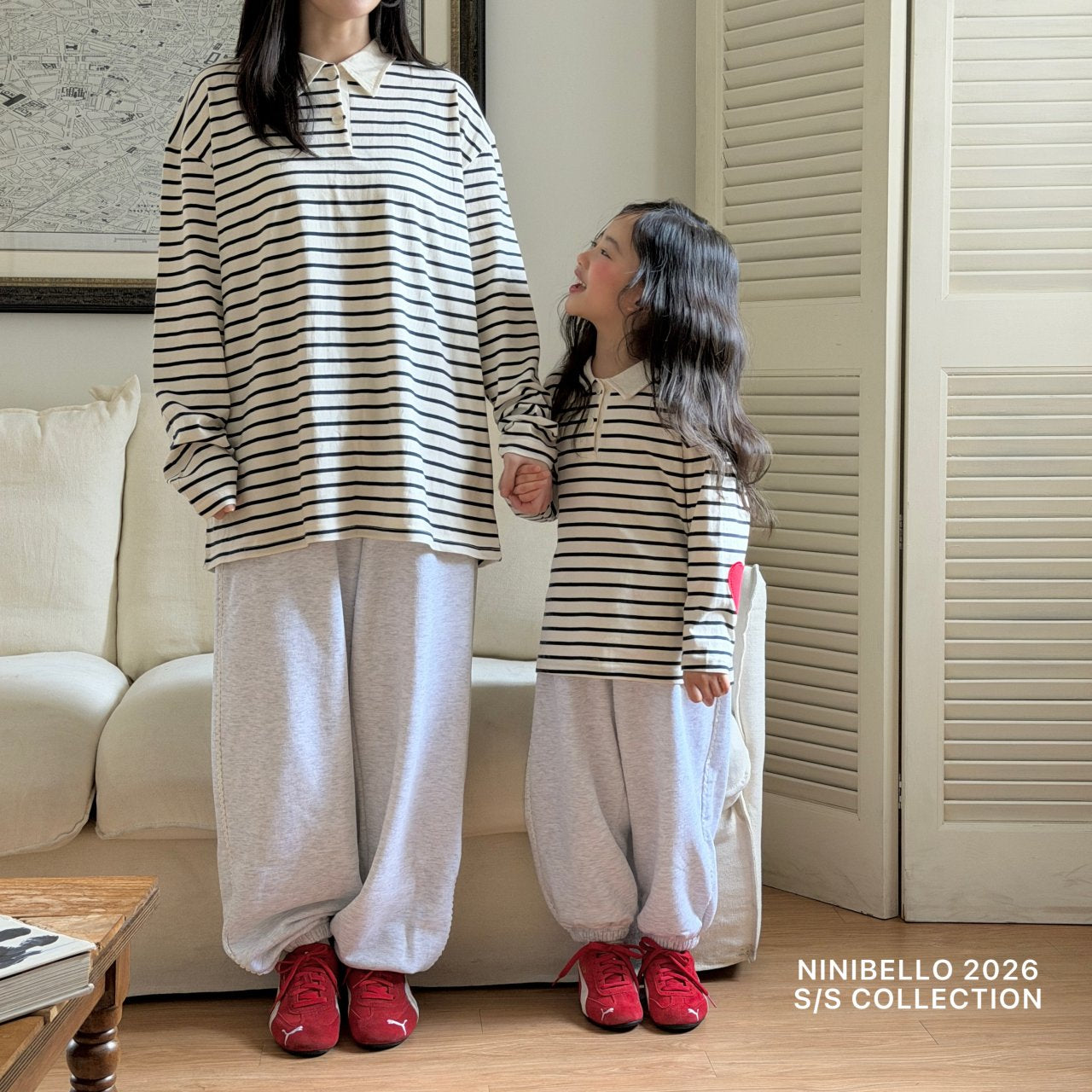 ninibello milk lace jogger pants (80-130cm)