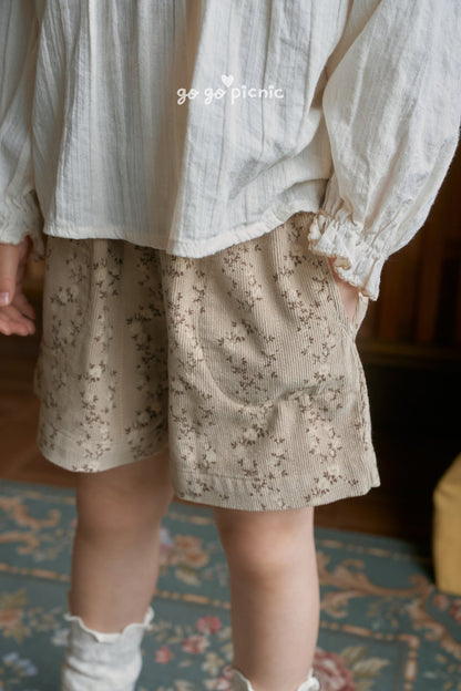 go go picnic ivy corduroy shorts (70-120cm)