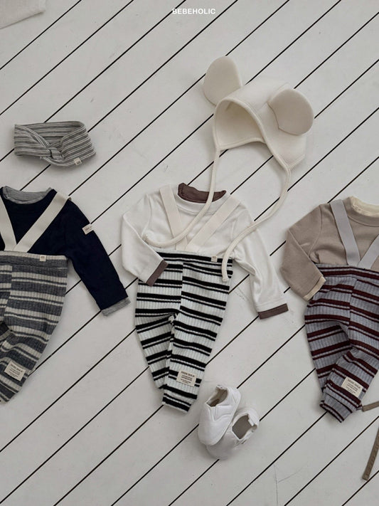 bebeholic della stripe leggings (3-18m)