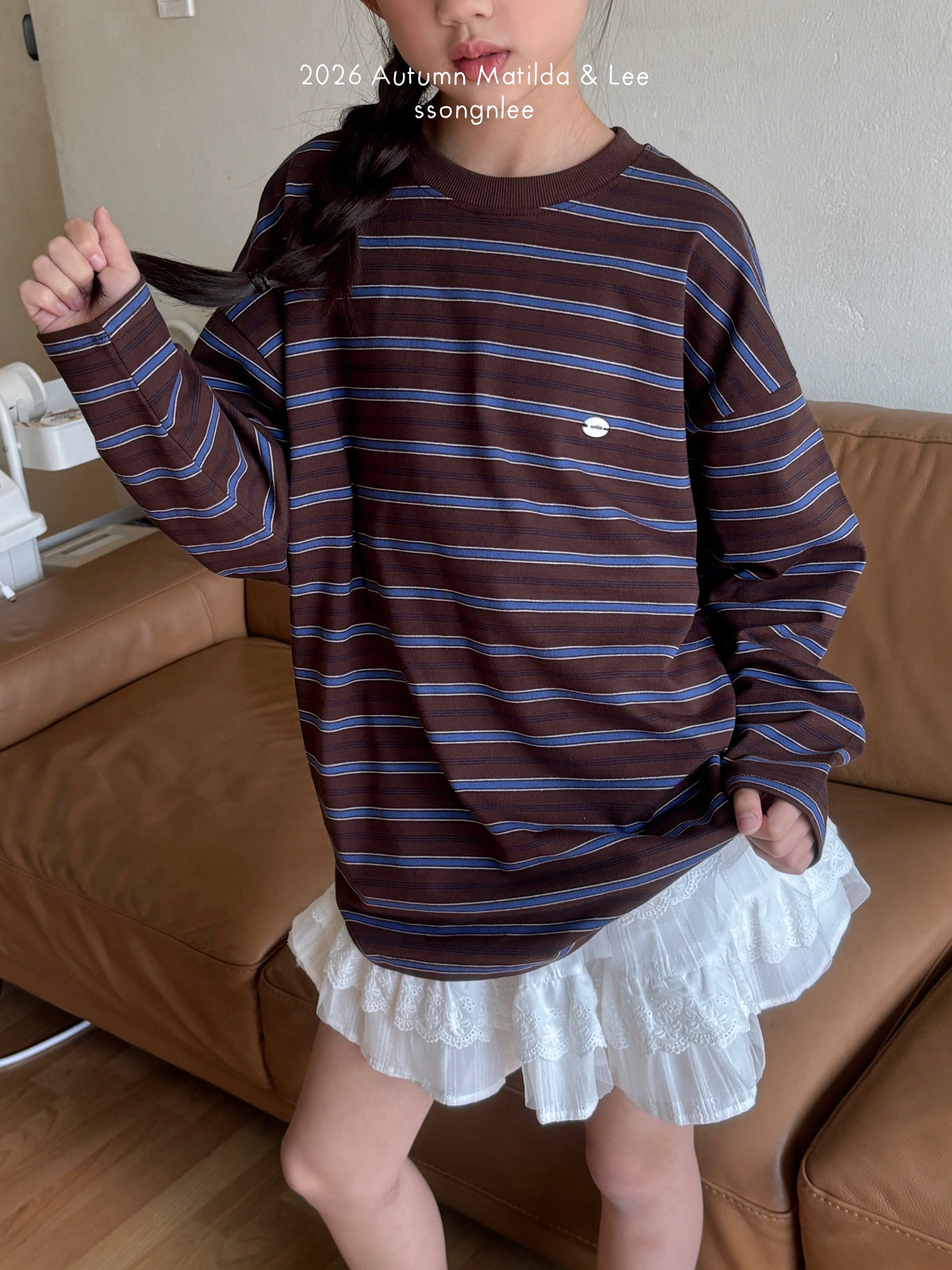 matilda&lee jelly border tee (85-165cm)