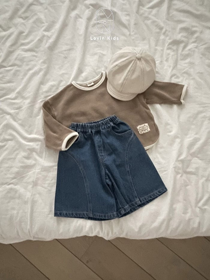 lovin bermuda denim pants (80-125cm)